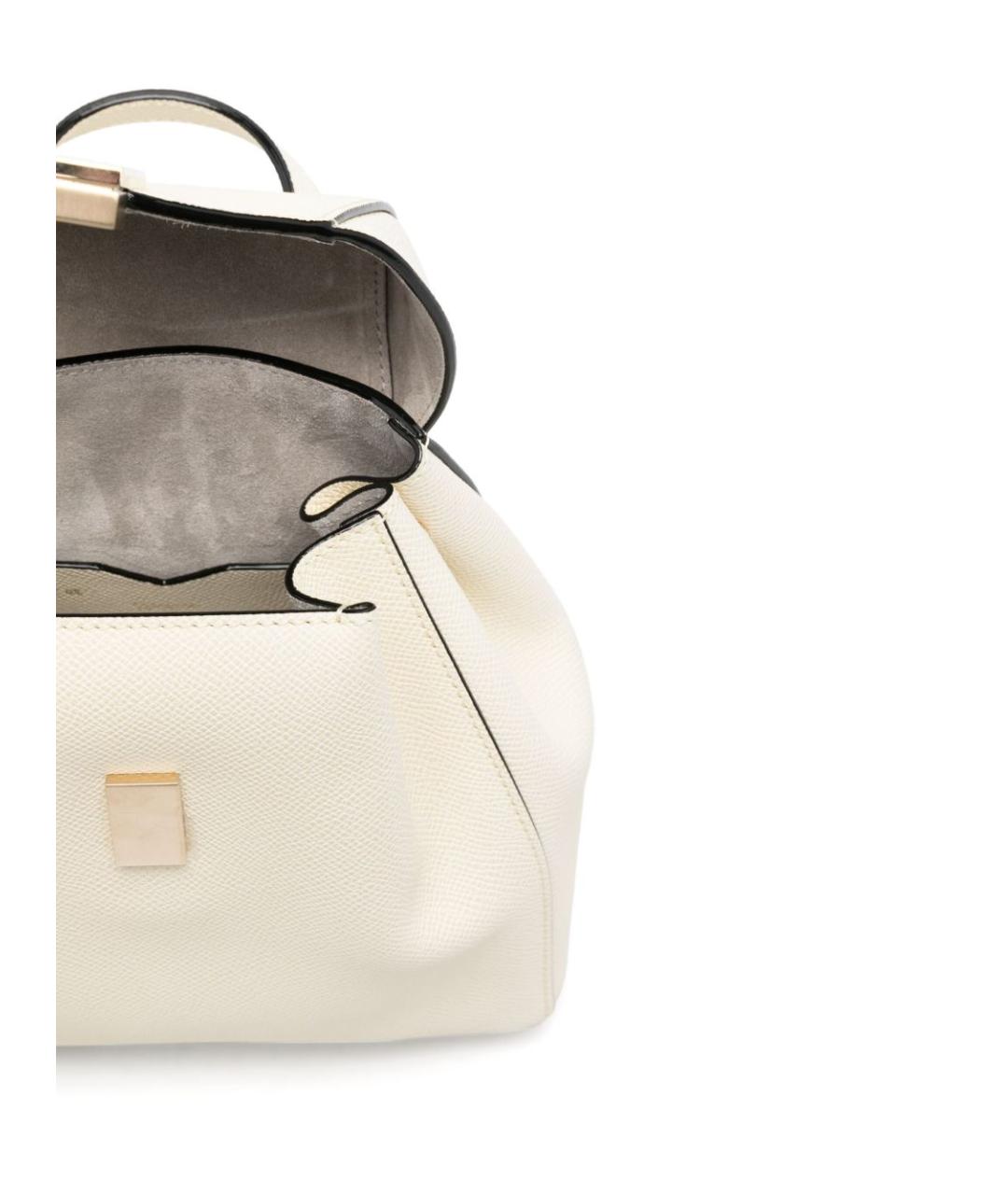 VALEXTRA Белый кожаный рюкзак, фото 5