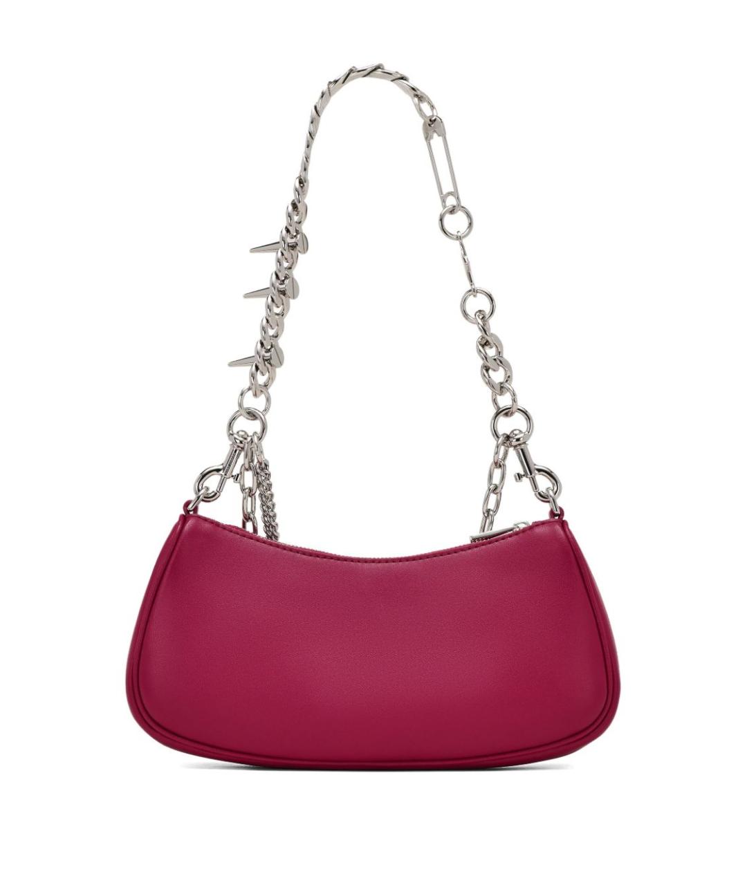 MARC JACOBS Розовая кожаная сумка через плечо, фото 4