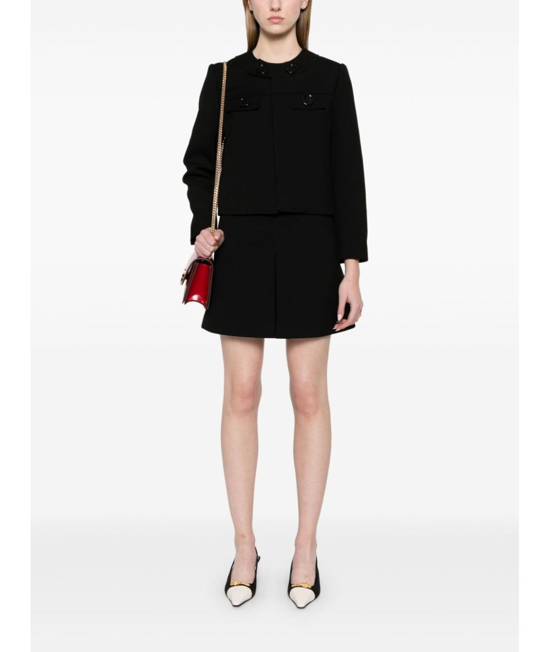 CELINE Черная шерстяная куртка, фото 5