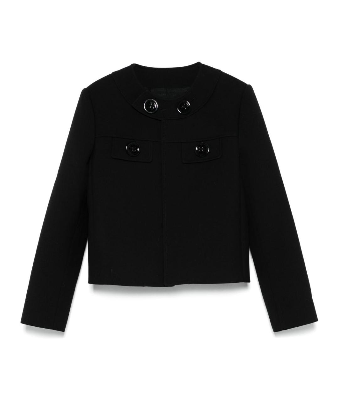 CELINE Черная шерстяная куртка, фото 1