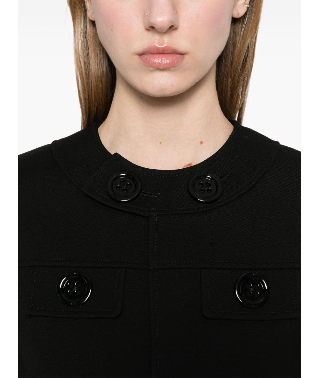 CELINE Черная шерстяная куртка, фото 3