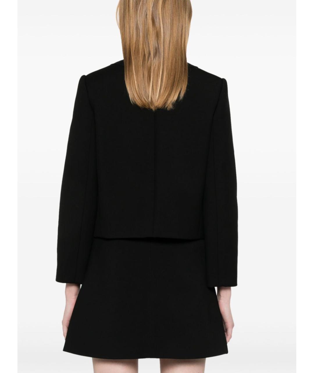 CELINE Черная шерстяная куртка, фото 2