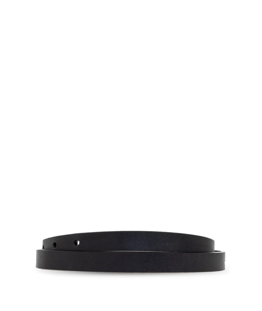 LOEWE Черный кожаный ремень, фото 3