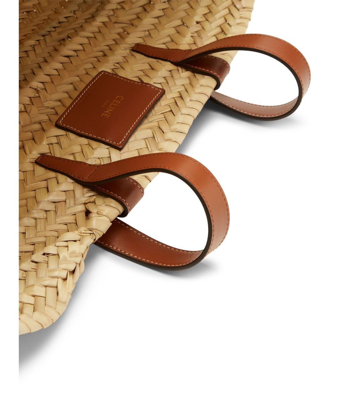 CELINE Коричневая сумка тоут, фото 2