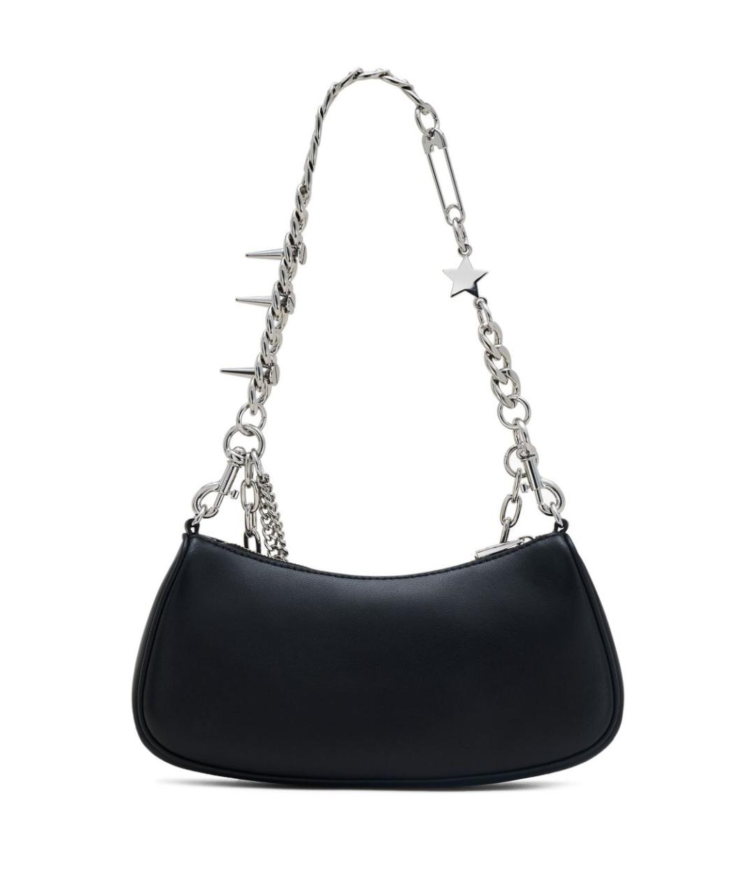 MARC JACOBS Черная кожаная сумка через плечо, фото 3