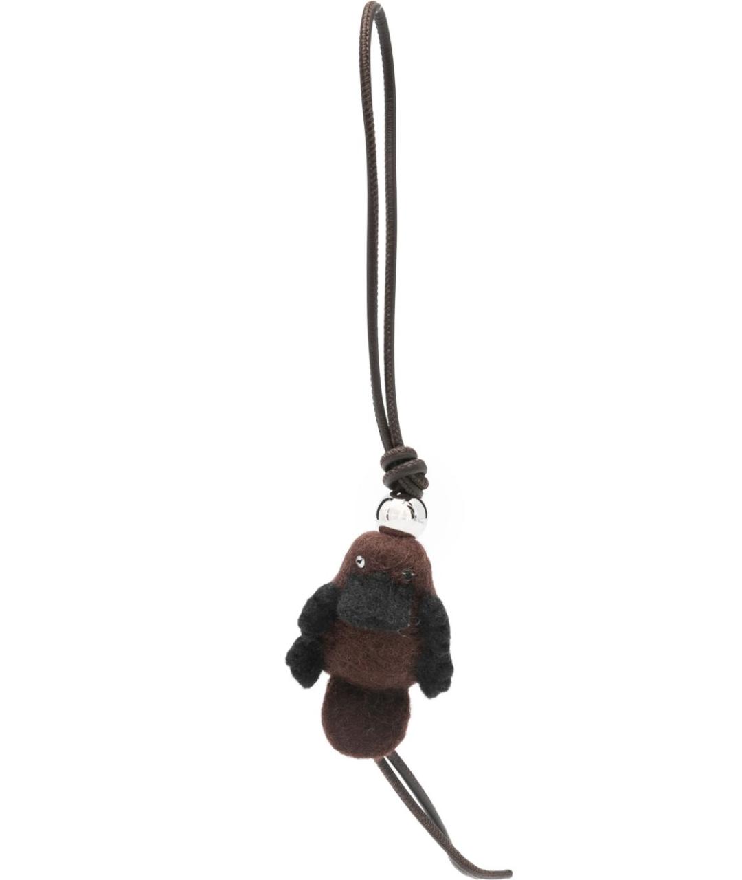 LOEWE Коричневый брелок, фото 1