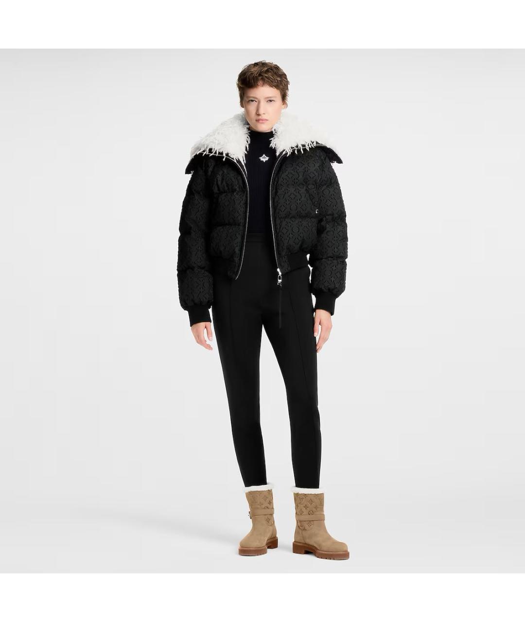 LOUIS VUITTON Бежевые кожаные ботинки, фото 2