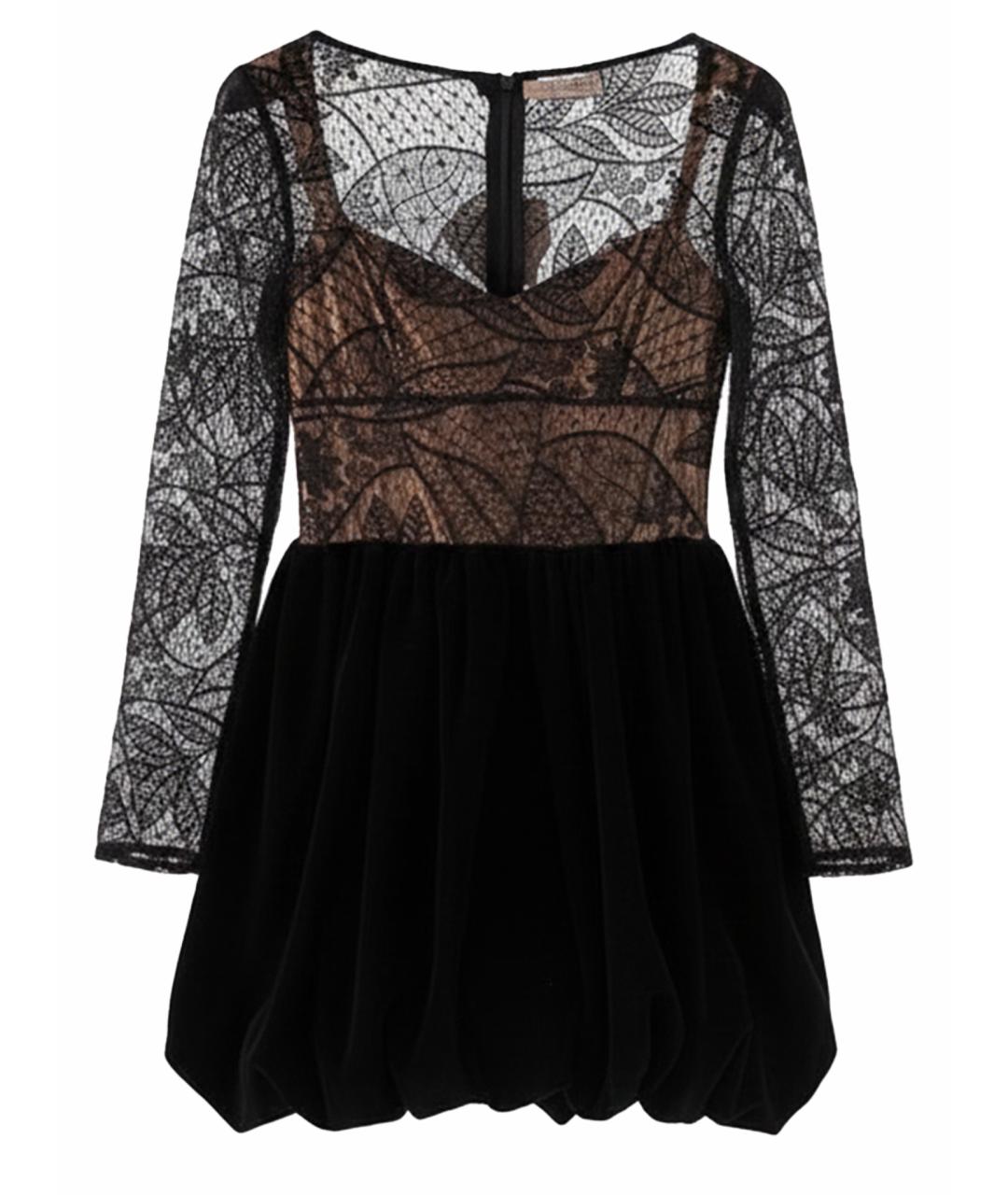 12 STOREEZ Черное полиэстеровое коктейльное платье, фото 1