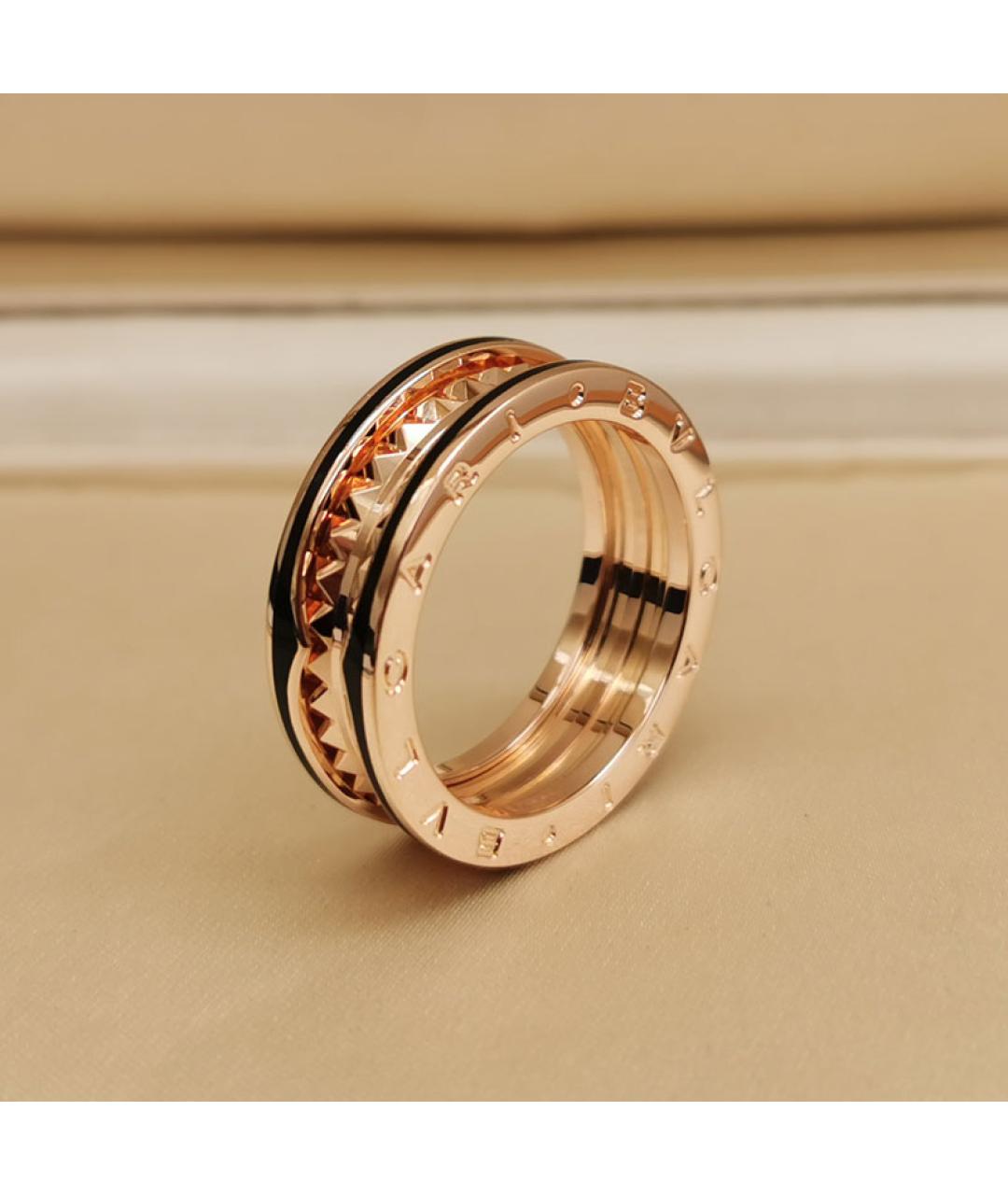 BVLGARI Золотое кольцо из розового золота, фото 3