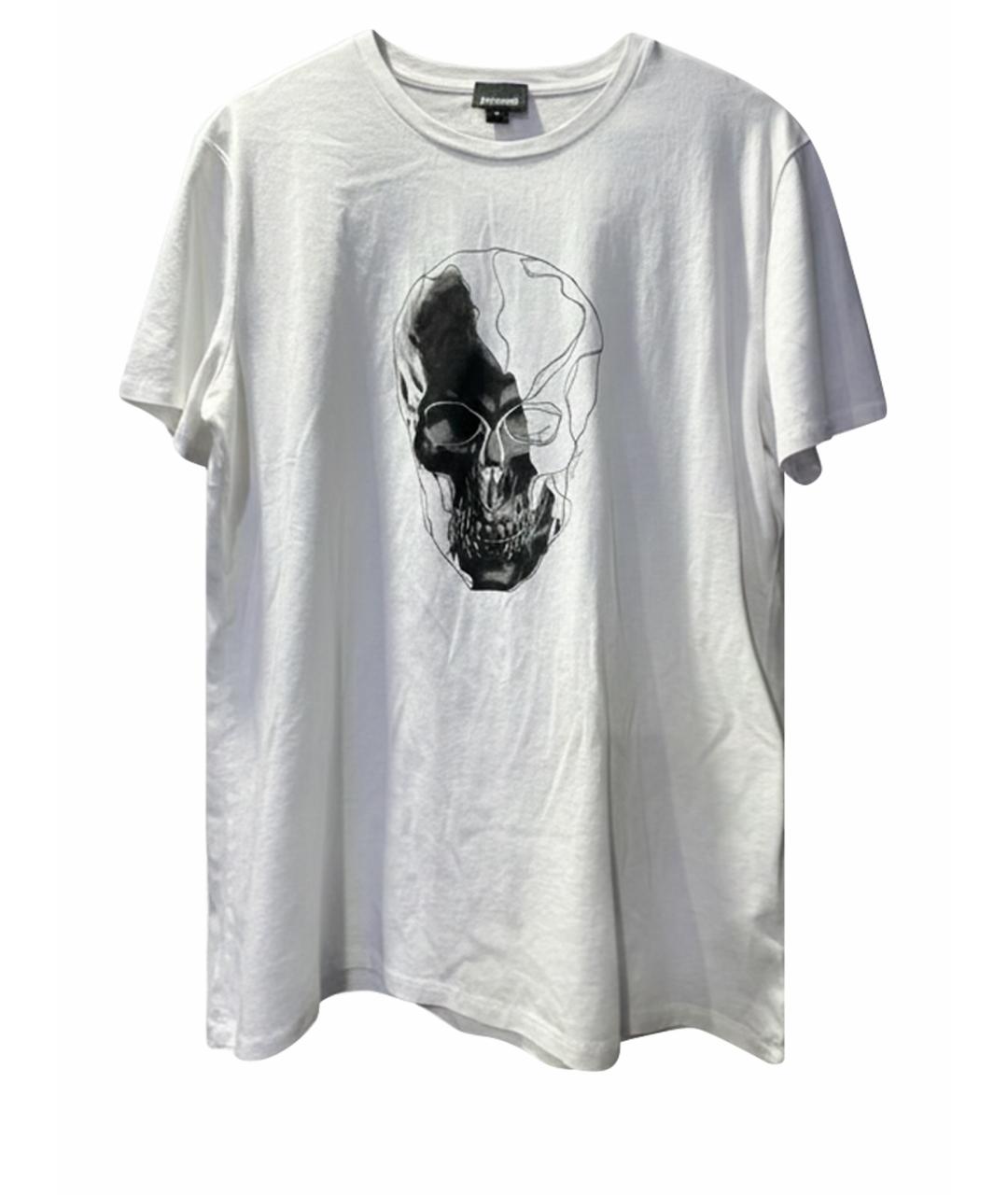 JUST CAVALLI Белая хлопковая футболка, фото 1