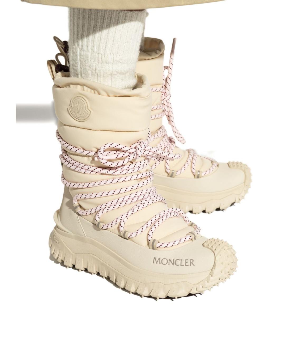 MONCLER Мульти синтетические ботинки, фото 4