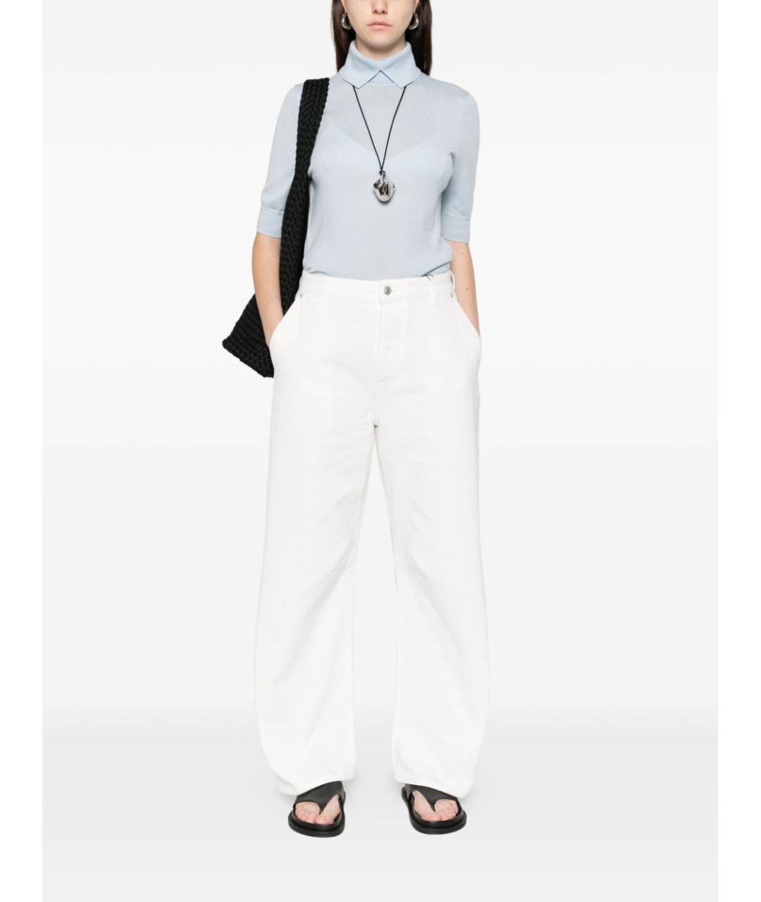 HERSKIND Голубой шерстяной джемпер / свитер, фото 3