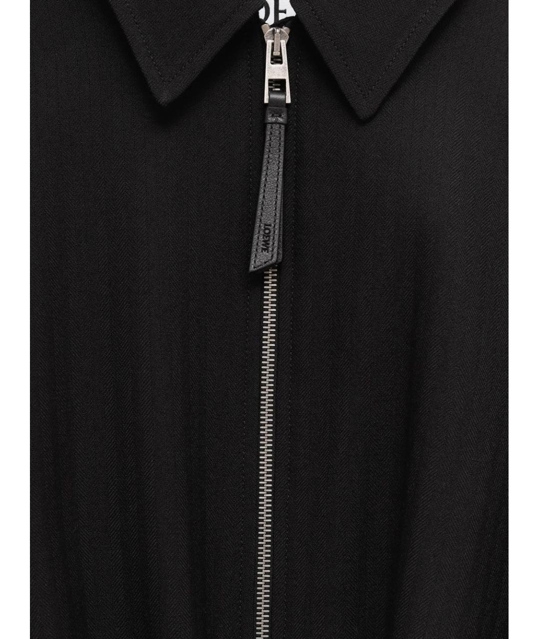 LOEWE Черная шерстяная куртка, фото 2