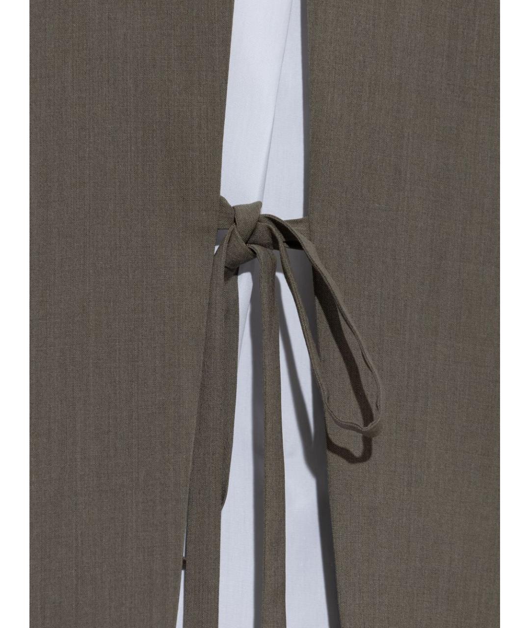 LOEWE Зеленый шерстяной жакет/пиджак, фото 4