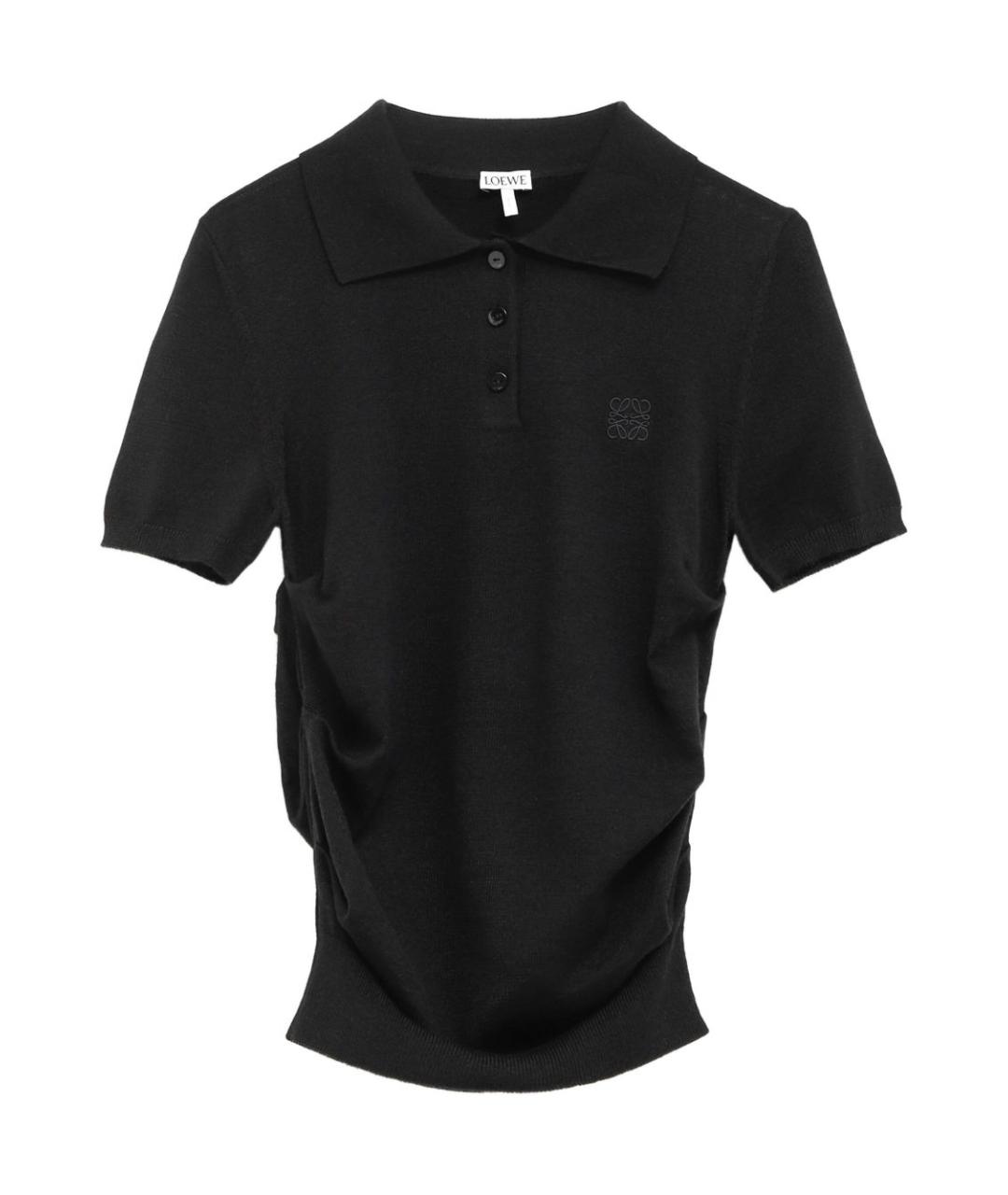 LOEWE Черный кашемировый джемпер / свитер, фото 1