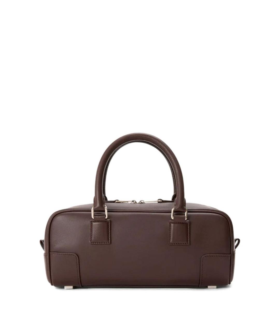 LOEWE Коричневая кожаная сумка тоут, фото 2