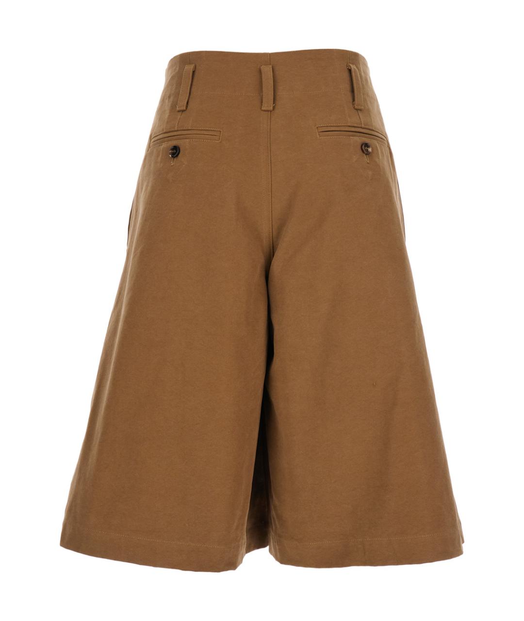 CHLOE Коричневые хлопковые шорты, фото 2