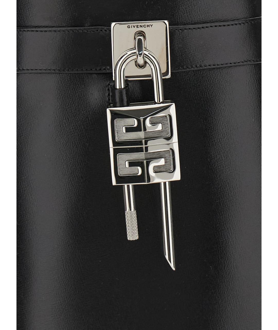 GIVENCHY Черные кожаные сапоги, фото 4