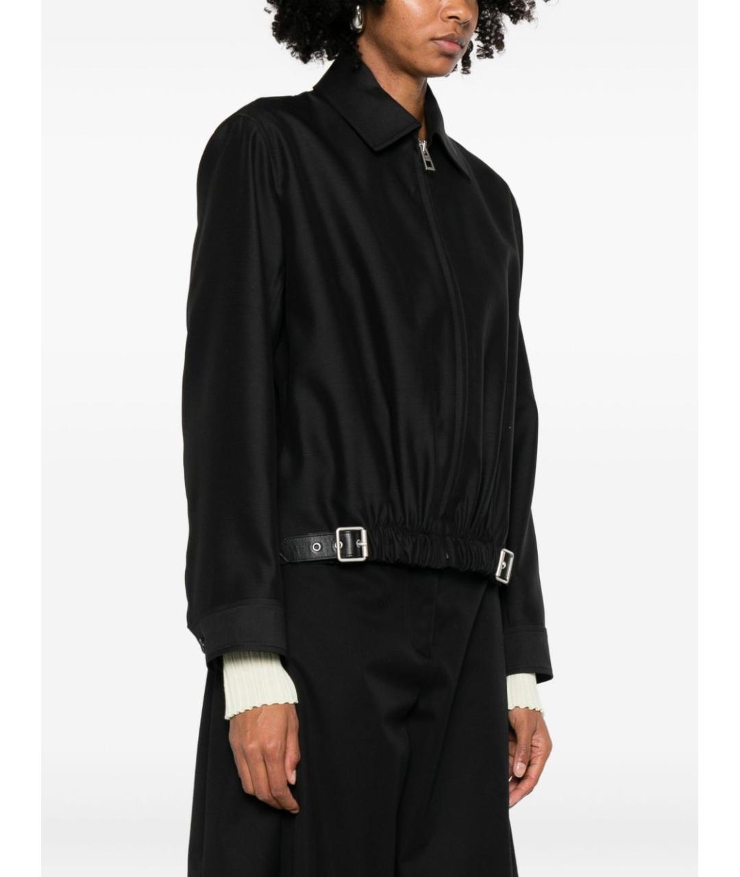 LOEWE Черная шерстяная куртка, фото 2
