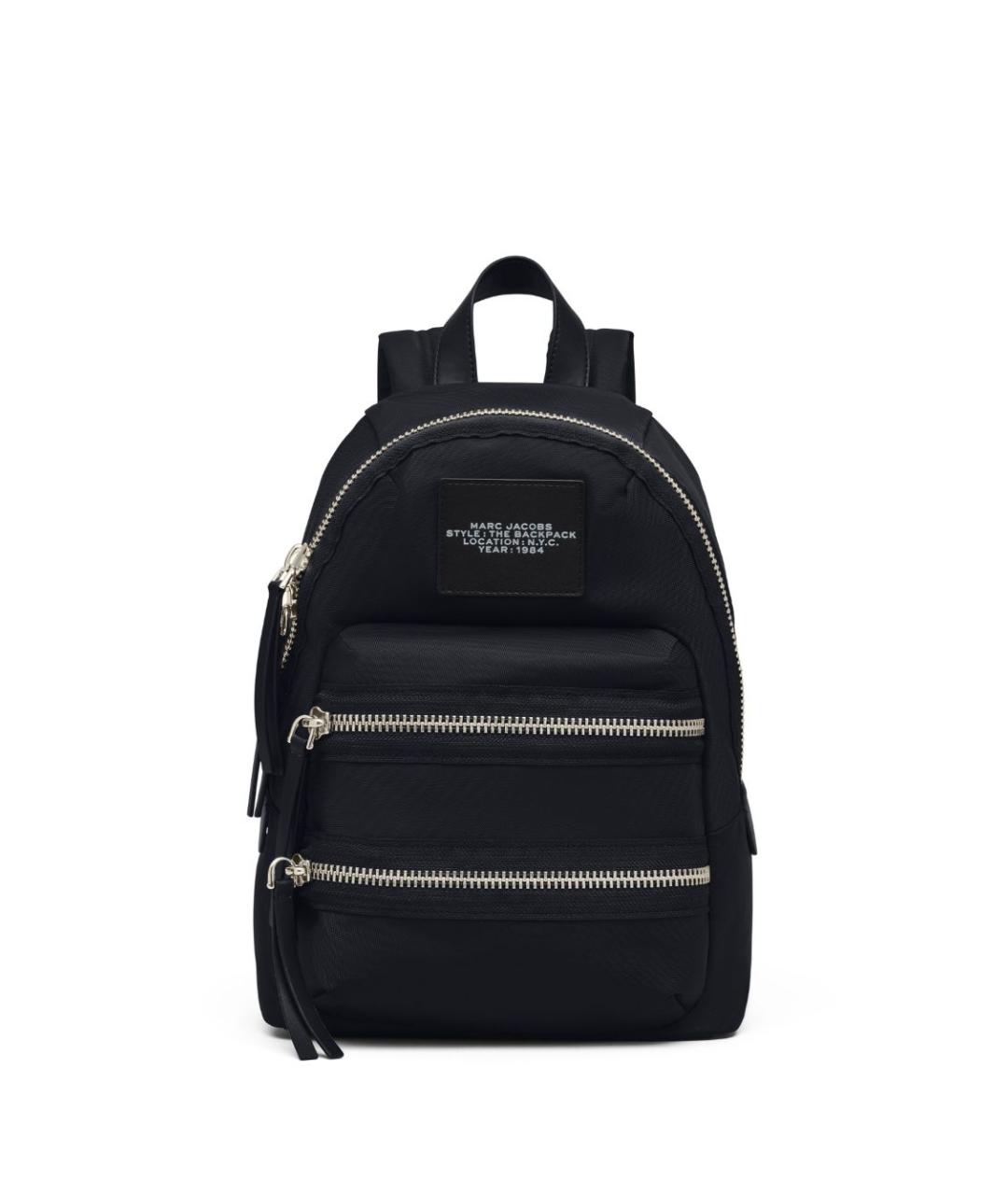 MARC JACOBS Черный синтетический рюкзак, фото 1