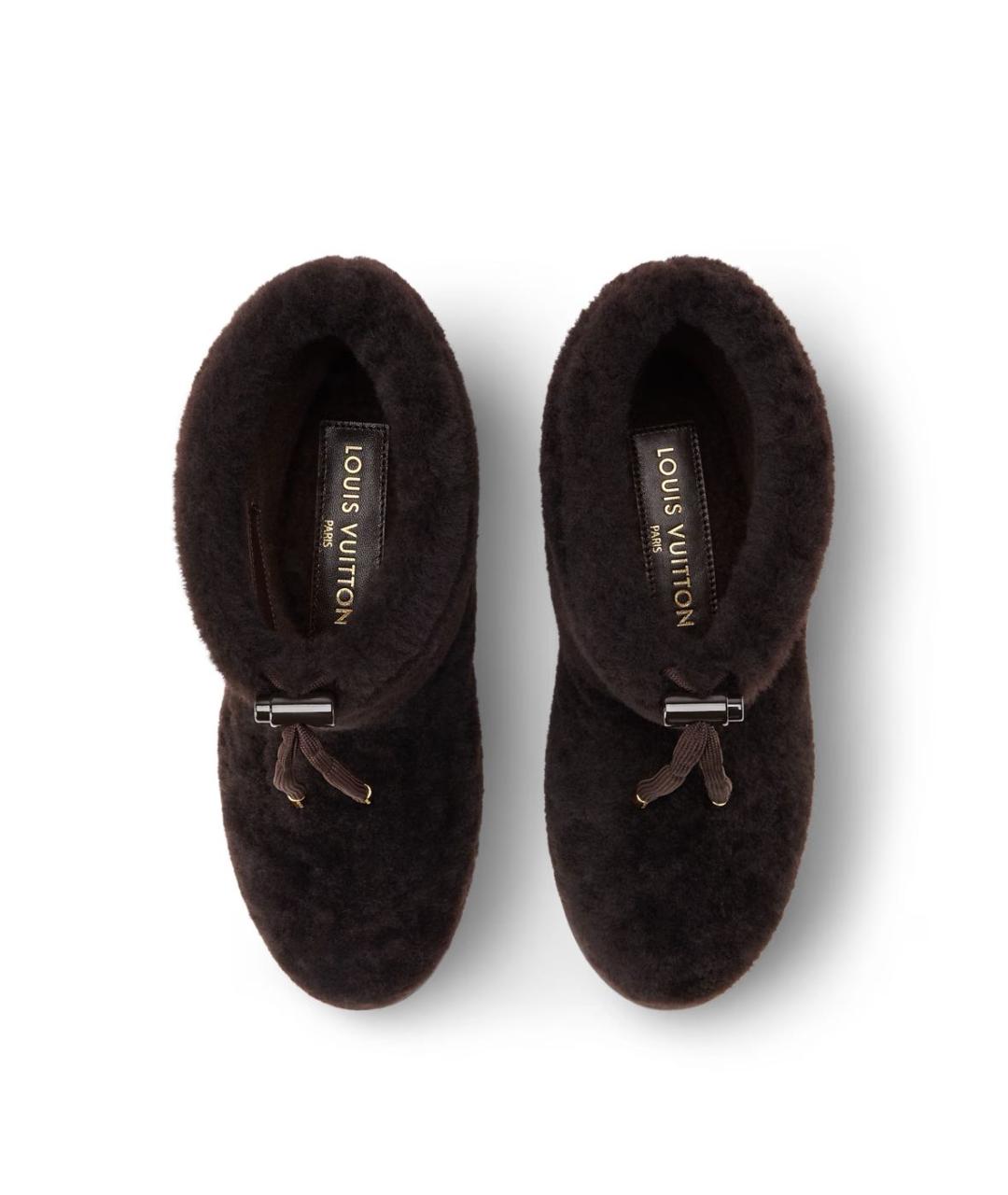 LOUIS VUITTON Коричневые ботинки, фото 3