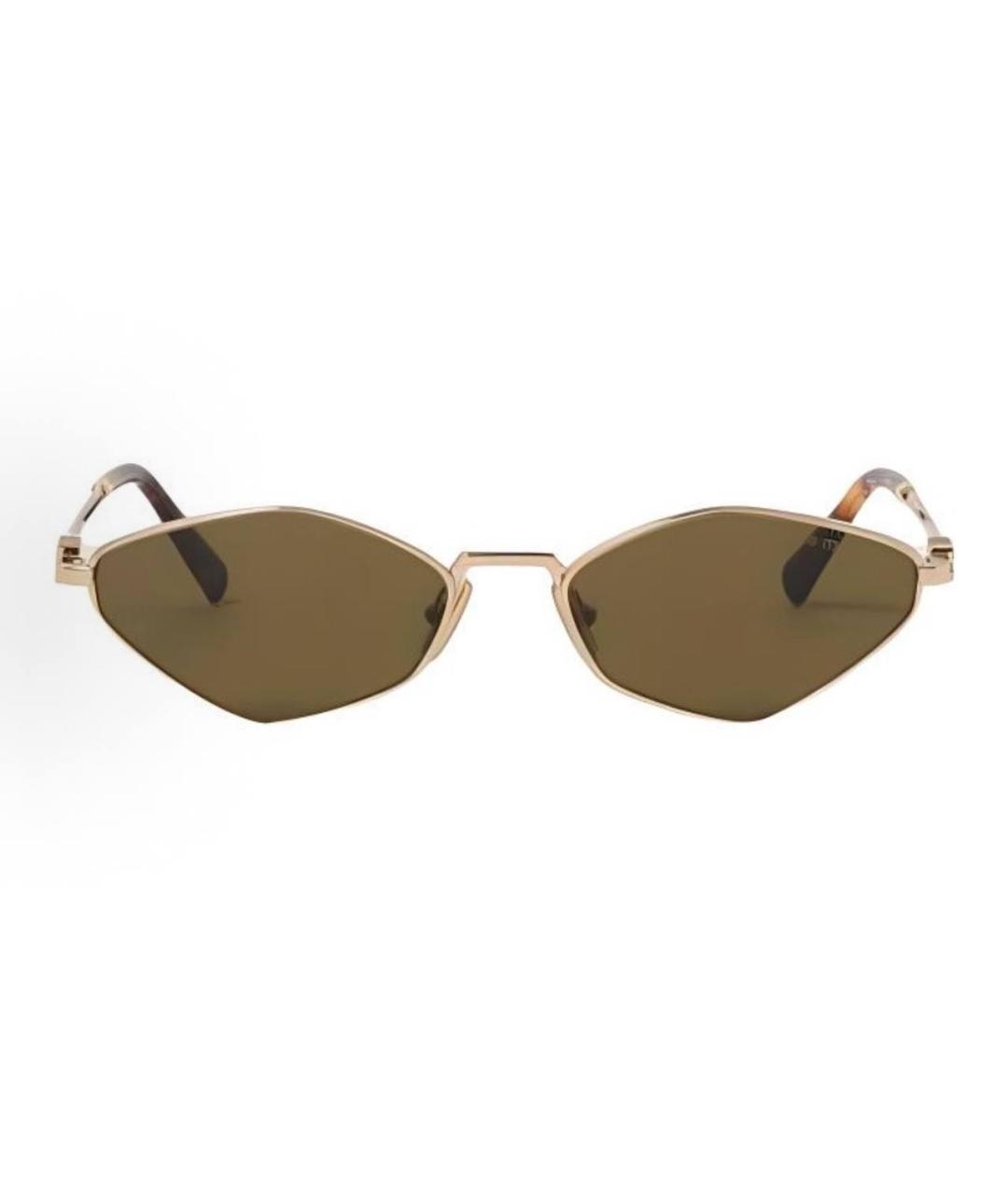 MIU MIU Мульти металлические солнцезащитные очки, фото 3