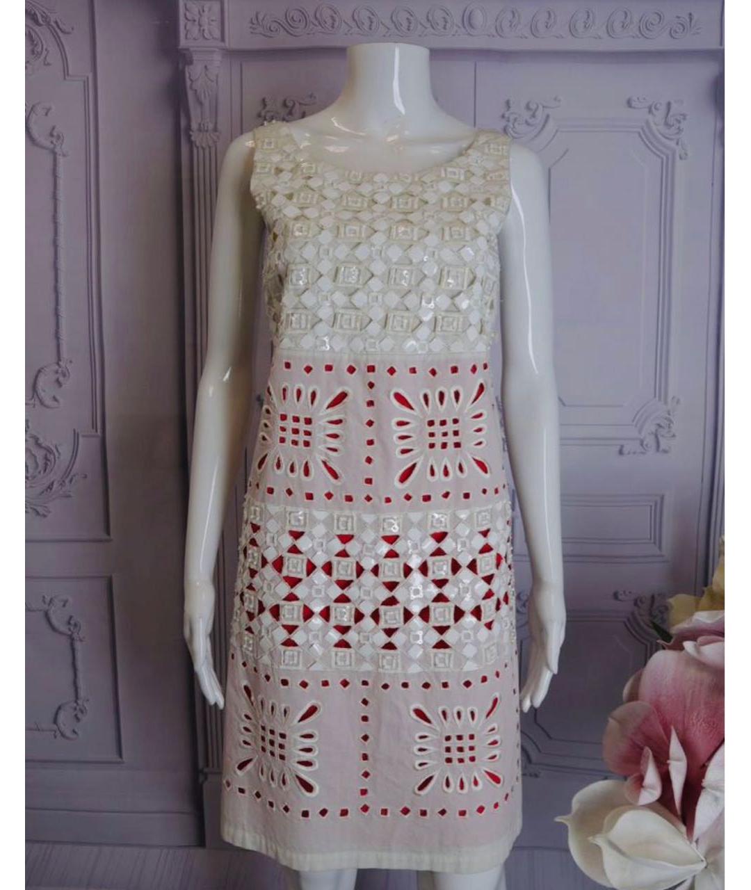 MAX MARA Мульти хлопковое повседневное платье, фото 6