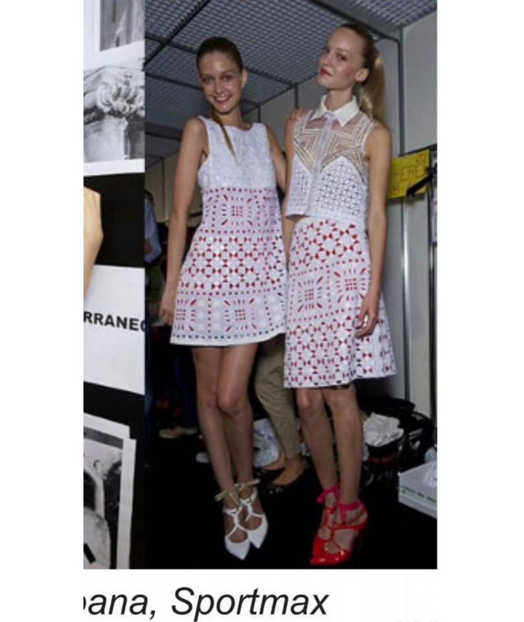 MAX MARA Мульти хлопковое повседневное платье, фото 5