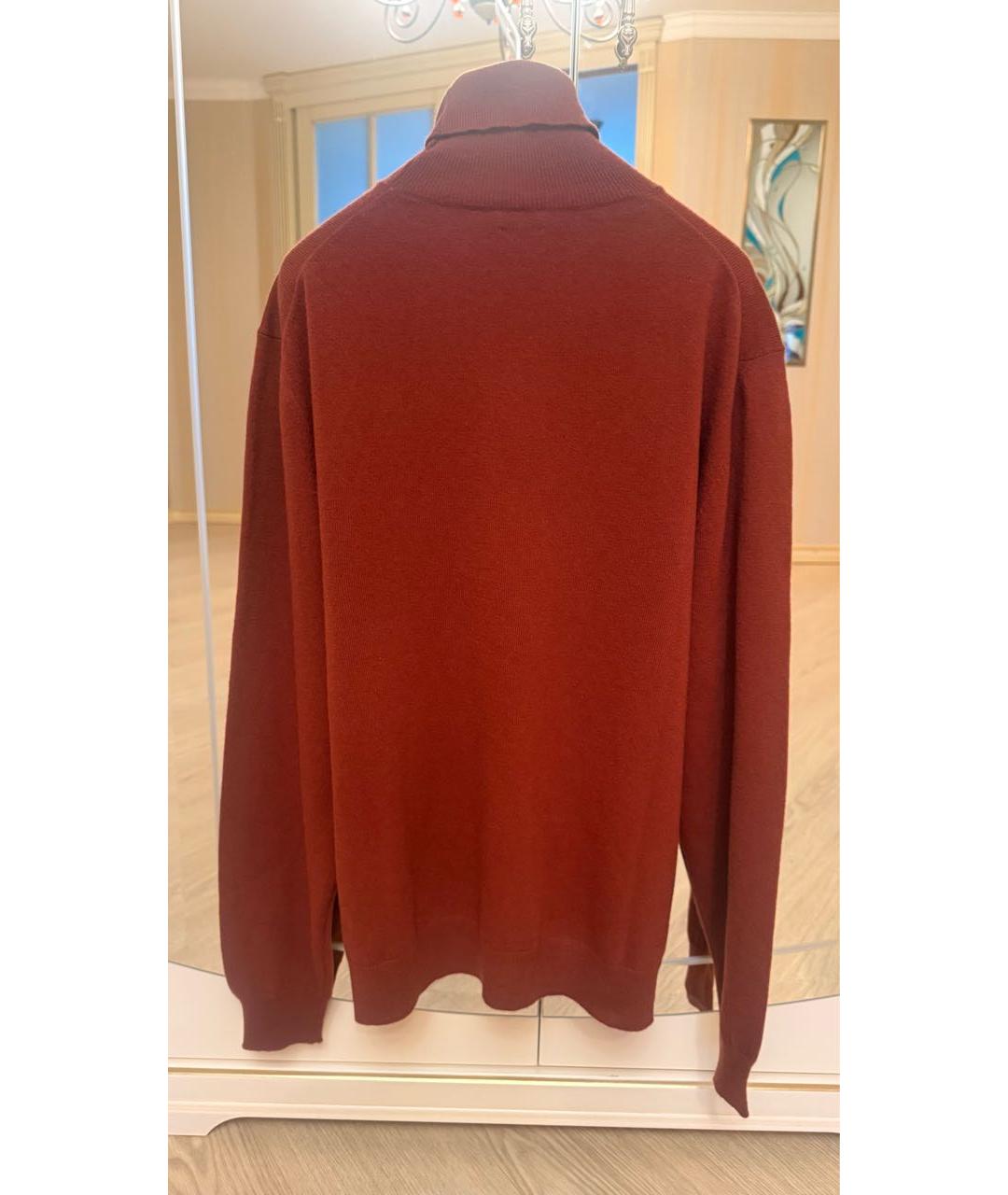 ETRO Коричневая кашемировая водолазка, фото 2