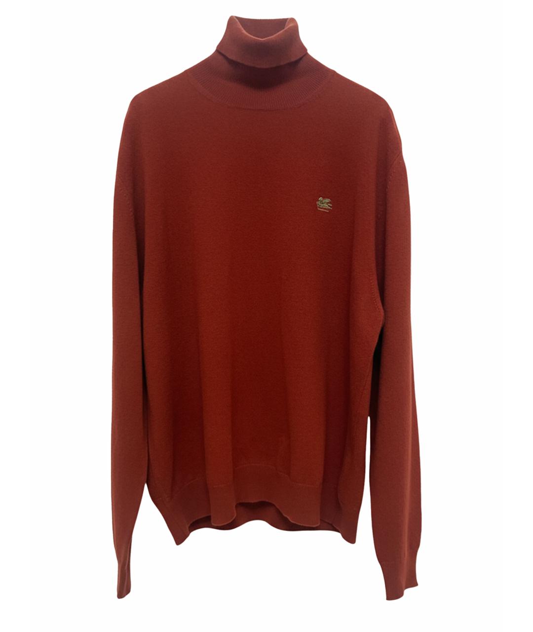 ETRO Коричневая кашемировая водолазка, фото 1