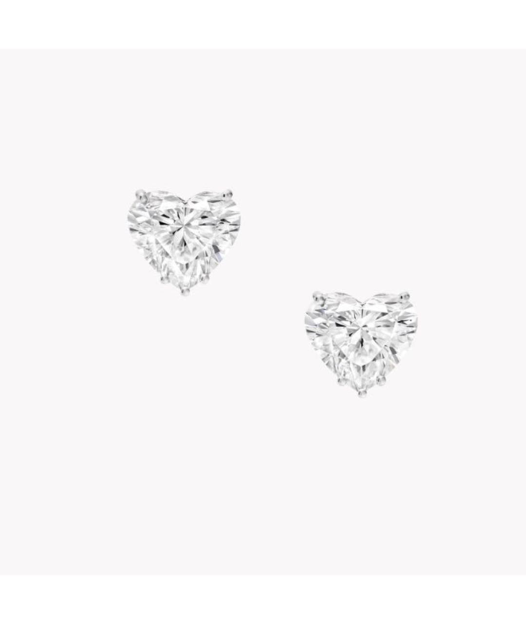 GRAFF Серебряные серьги из белого золота, фото 4