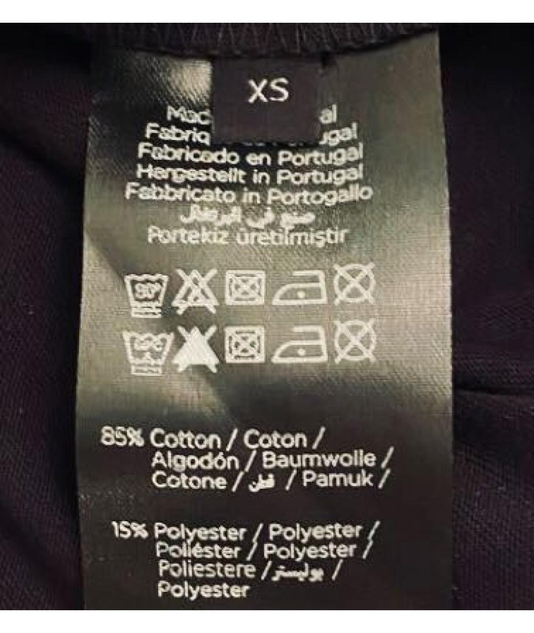 KARL LAGERFELD Черная хлопковая футболка, фото 6