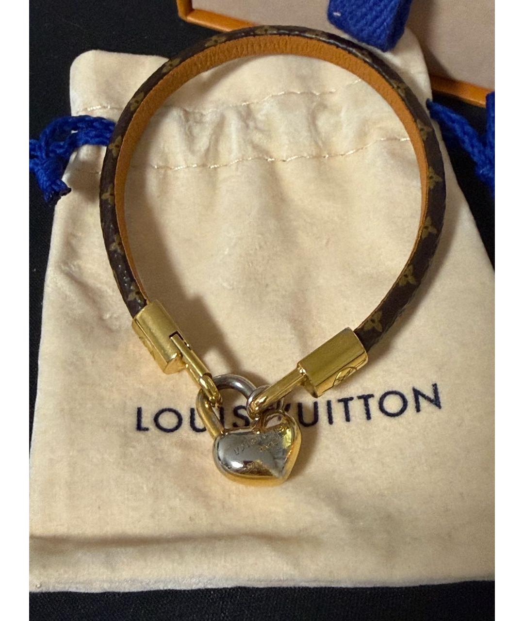 LOUIS VUITTON Золотой браслет, фото 3