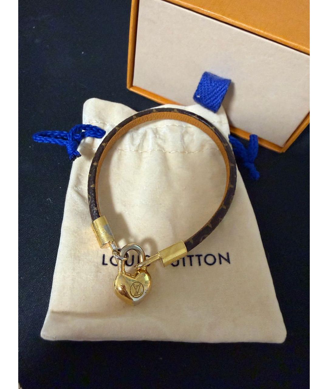 LOUIS VUITTON Золотой браслет, фото 2