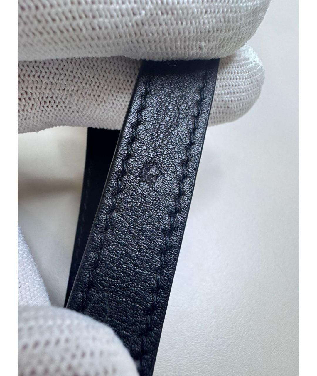 BALENCIAGA Черная кожаная сумка с короткими ручками, фото 4