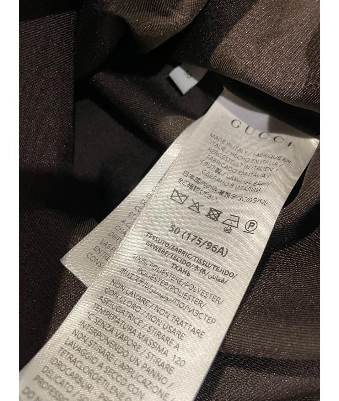 GUCCI Коричневая кэжуал рубашка, фото 5