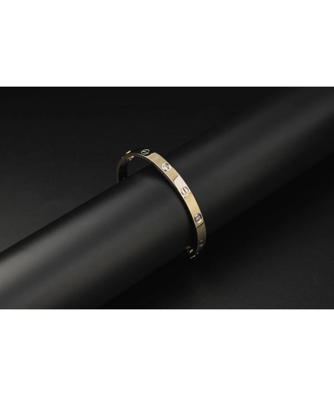 CARTIER Серебрянный браслет из белого золота, фото 2