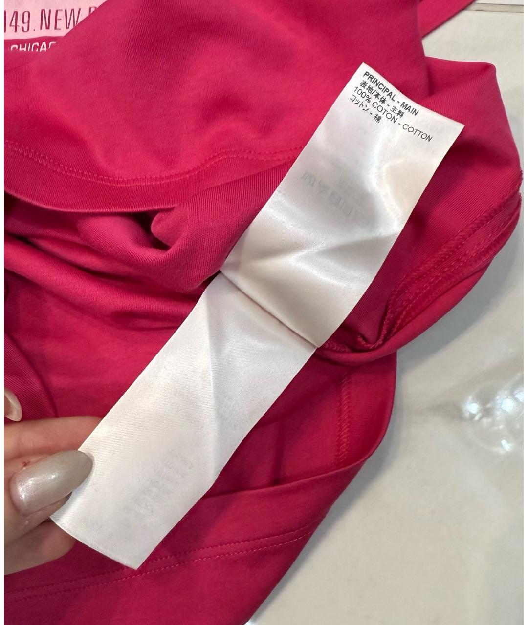 LOUIS VUITTON Хлопковая футболка, фото 4