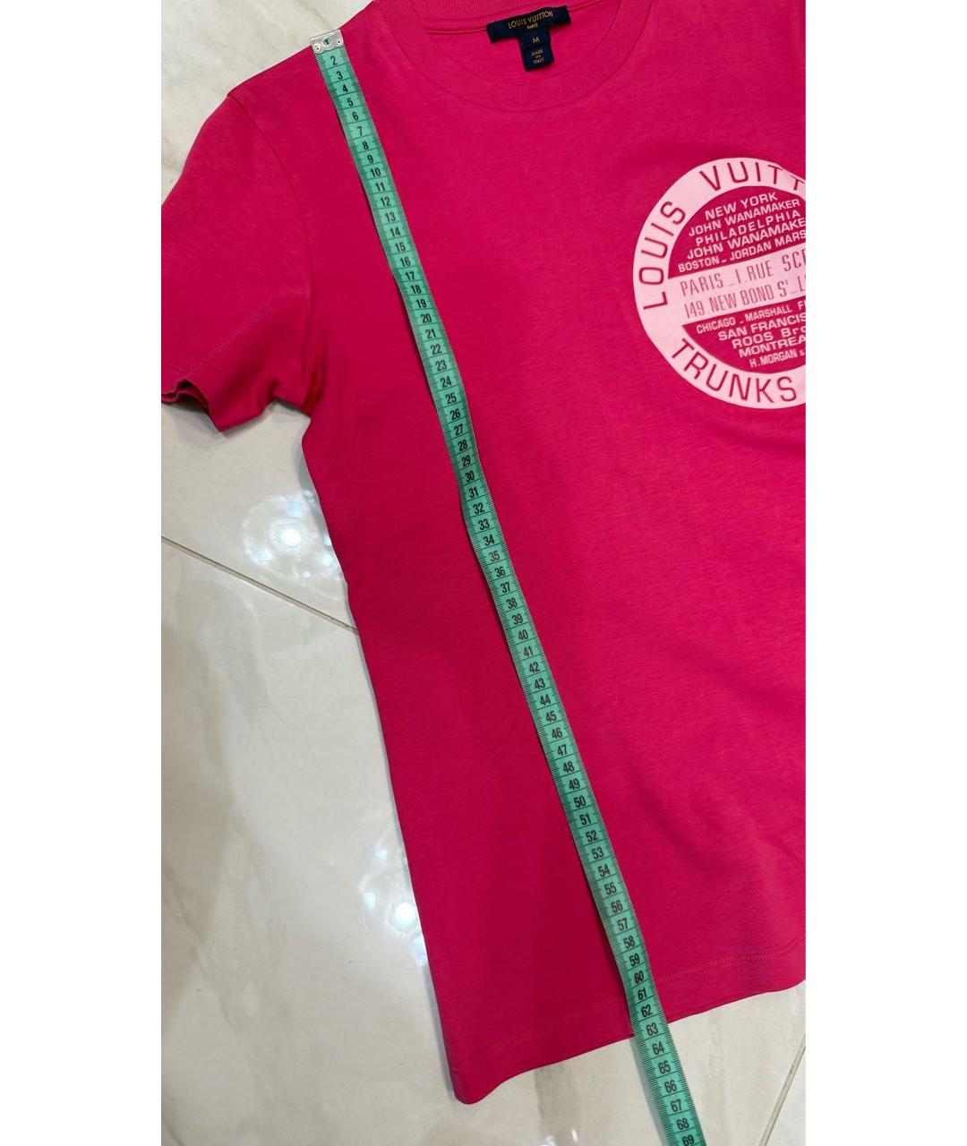 LOUIS VUITTON Хлопковая футболка, фото 8