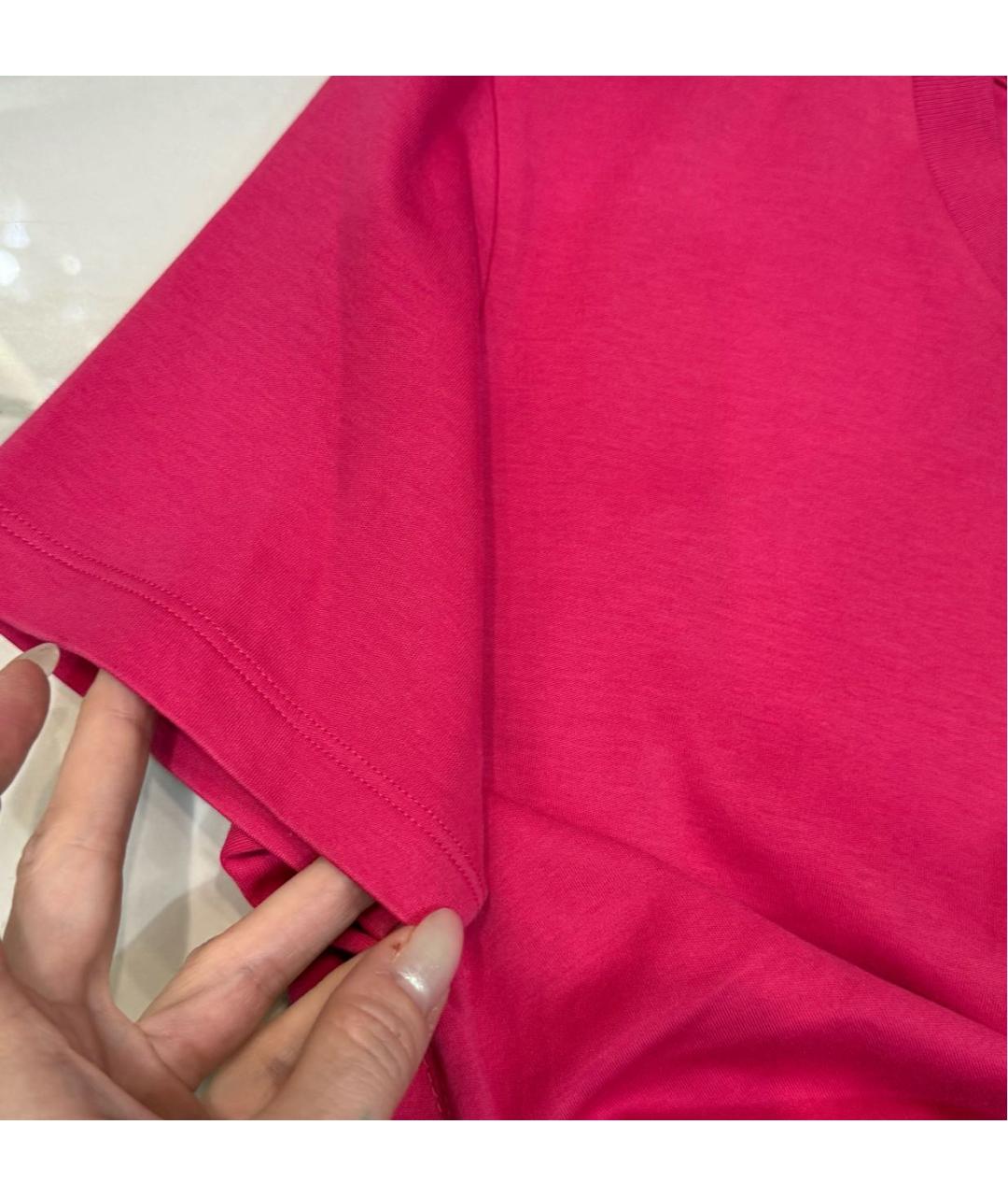 LOUIS VUITTON Хлопковая футболка, фото 5