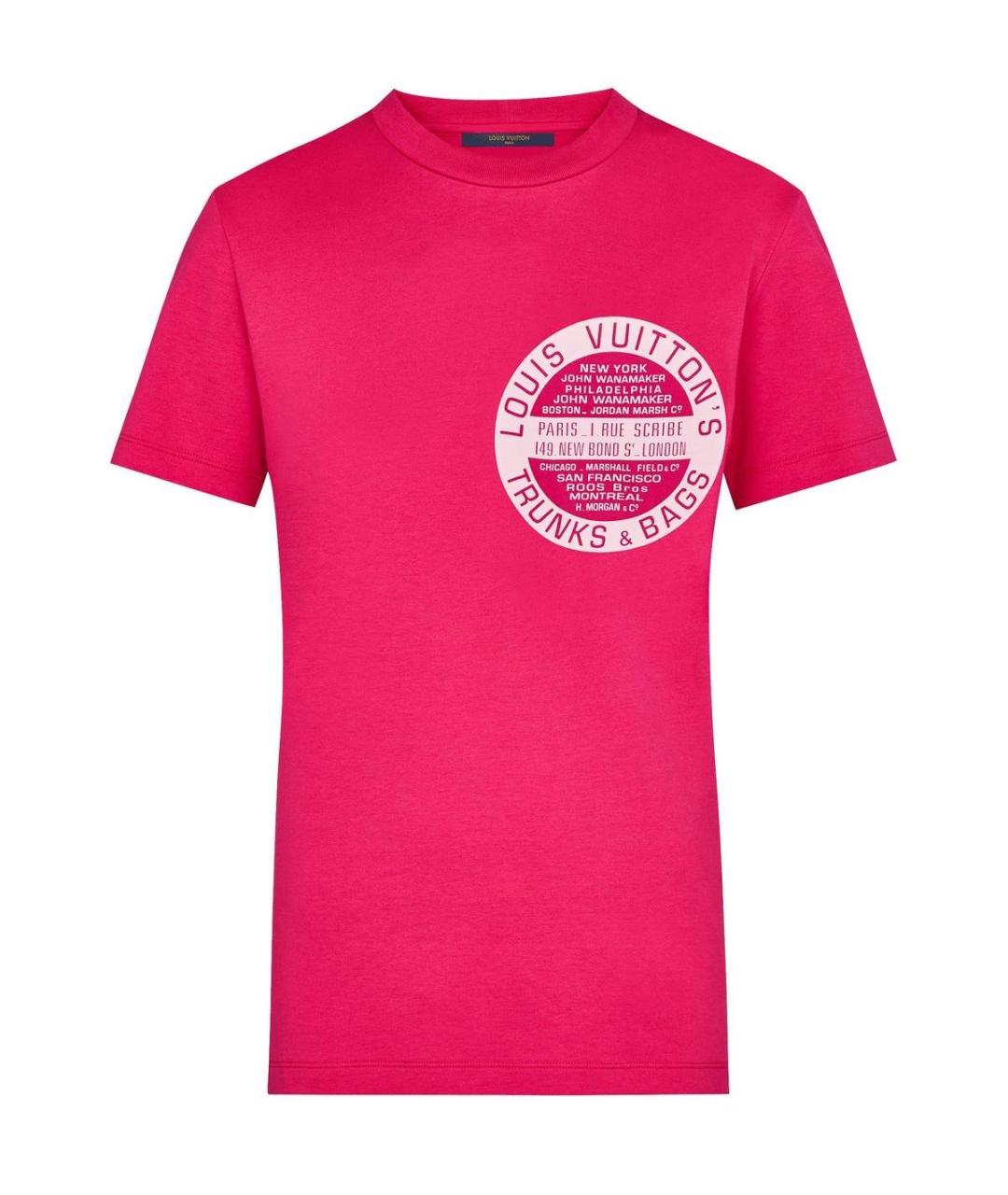 LOUIS VUITTON Хлопковая футболка, фото 1