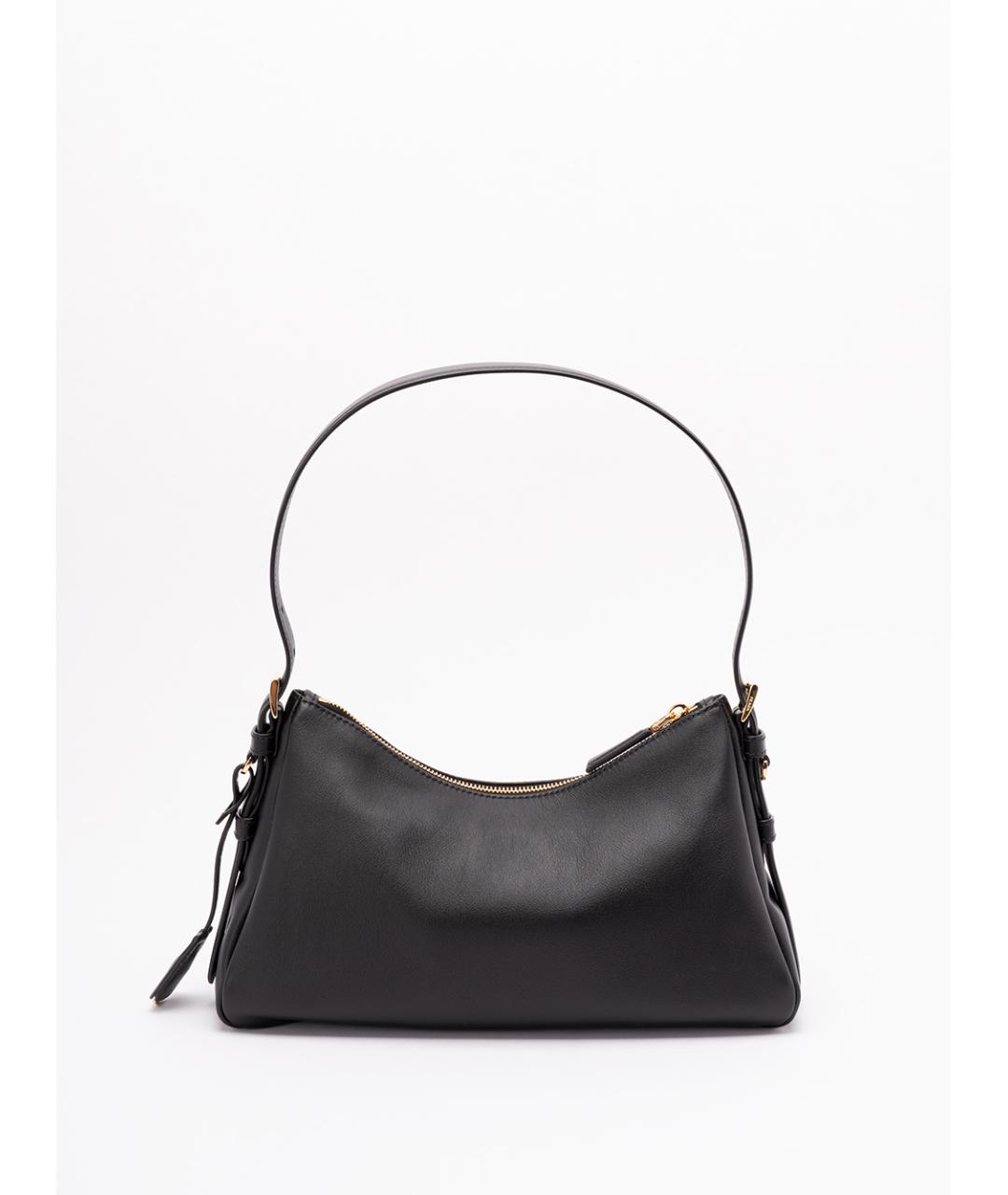 PRADA Черная кожаная сумка через плечо, фото 2