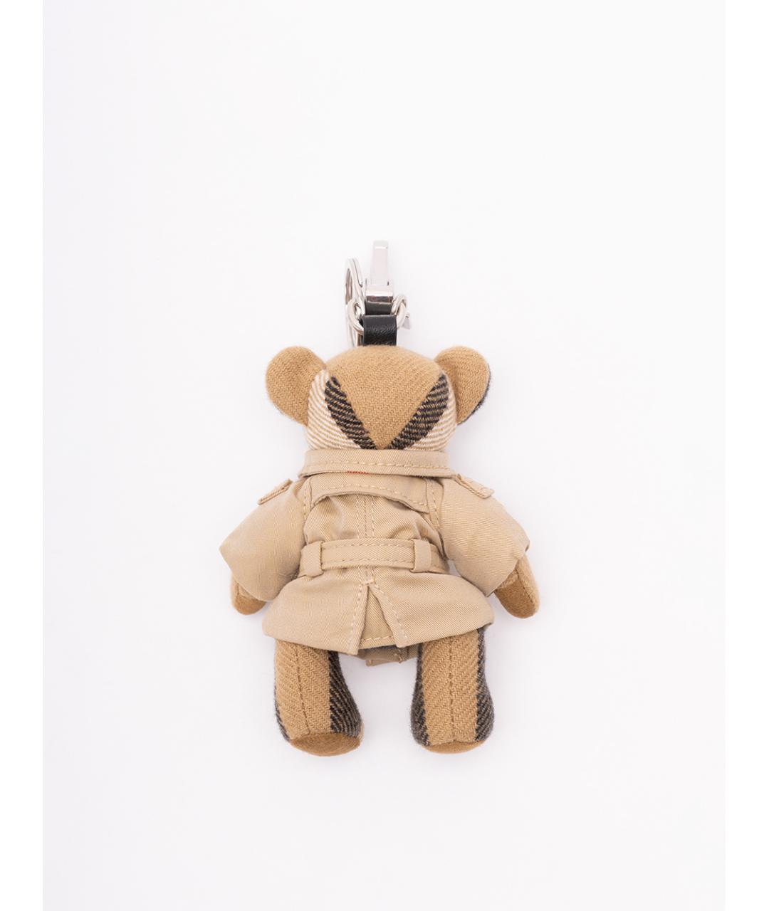 BURBERRY Бежевый брелок, фото 2