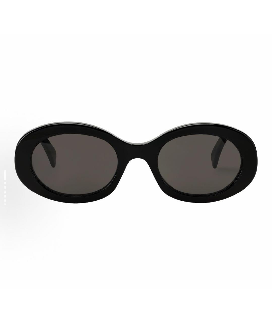 CELINE Черные пластиковые солнцезащитные очки, фото 2