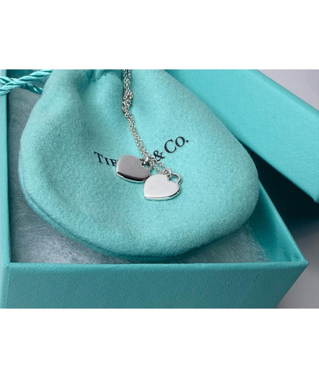 TIFFANY&CO Красное серебряное колье, фото 5