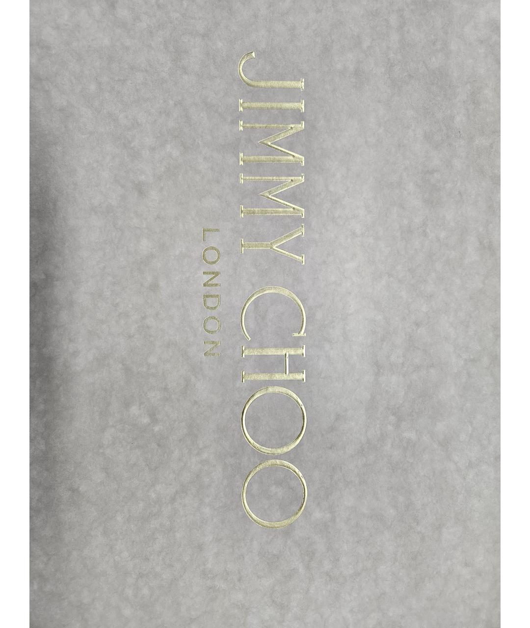 JIMMY CHOO Черные кожаные сапоги, фото 5