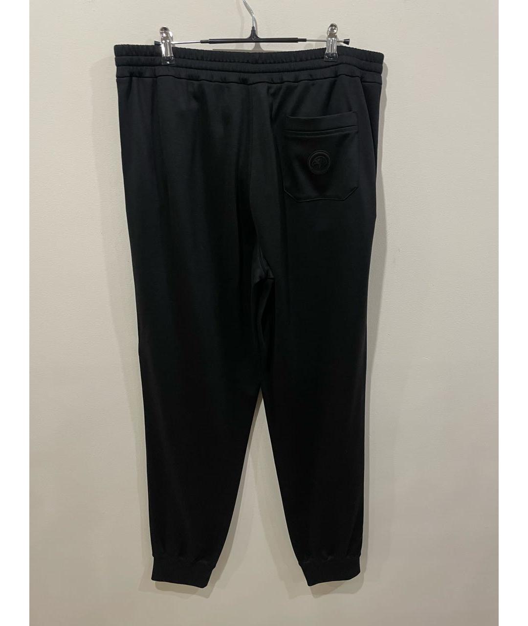 STEFANO RICCI Черный шерстяной спортивный костюм, фото 4