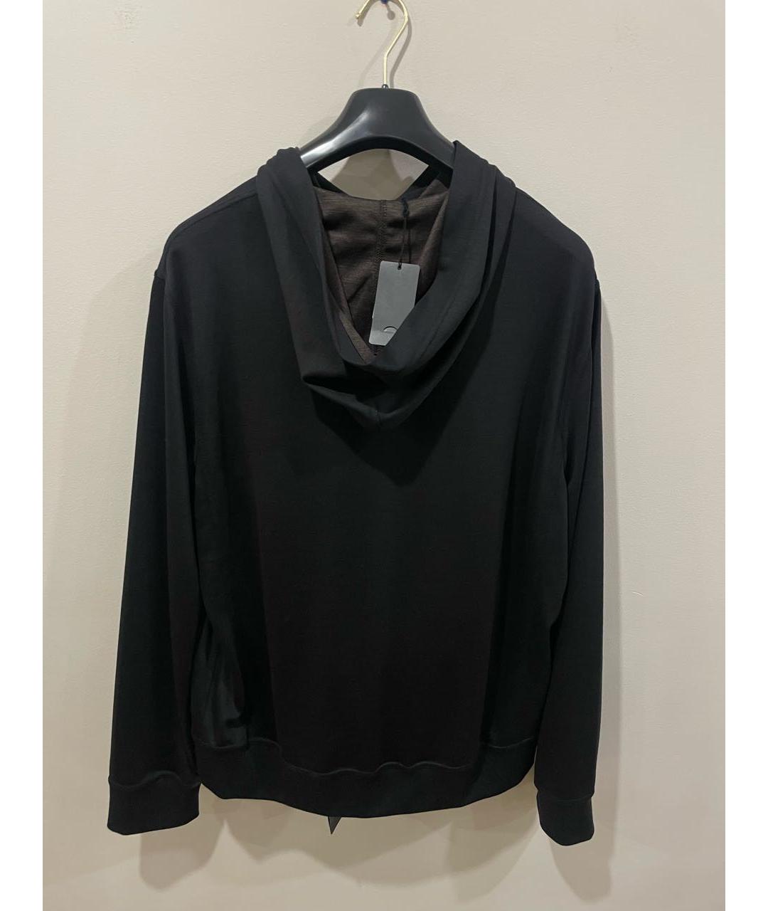 STEFANO RICCI Черный шерстяной спортивный костюм, фото 3