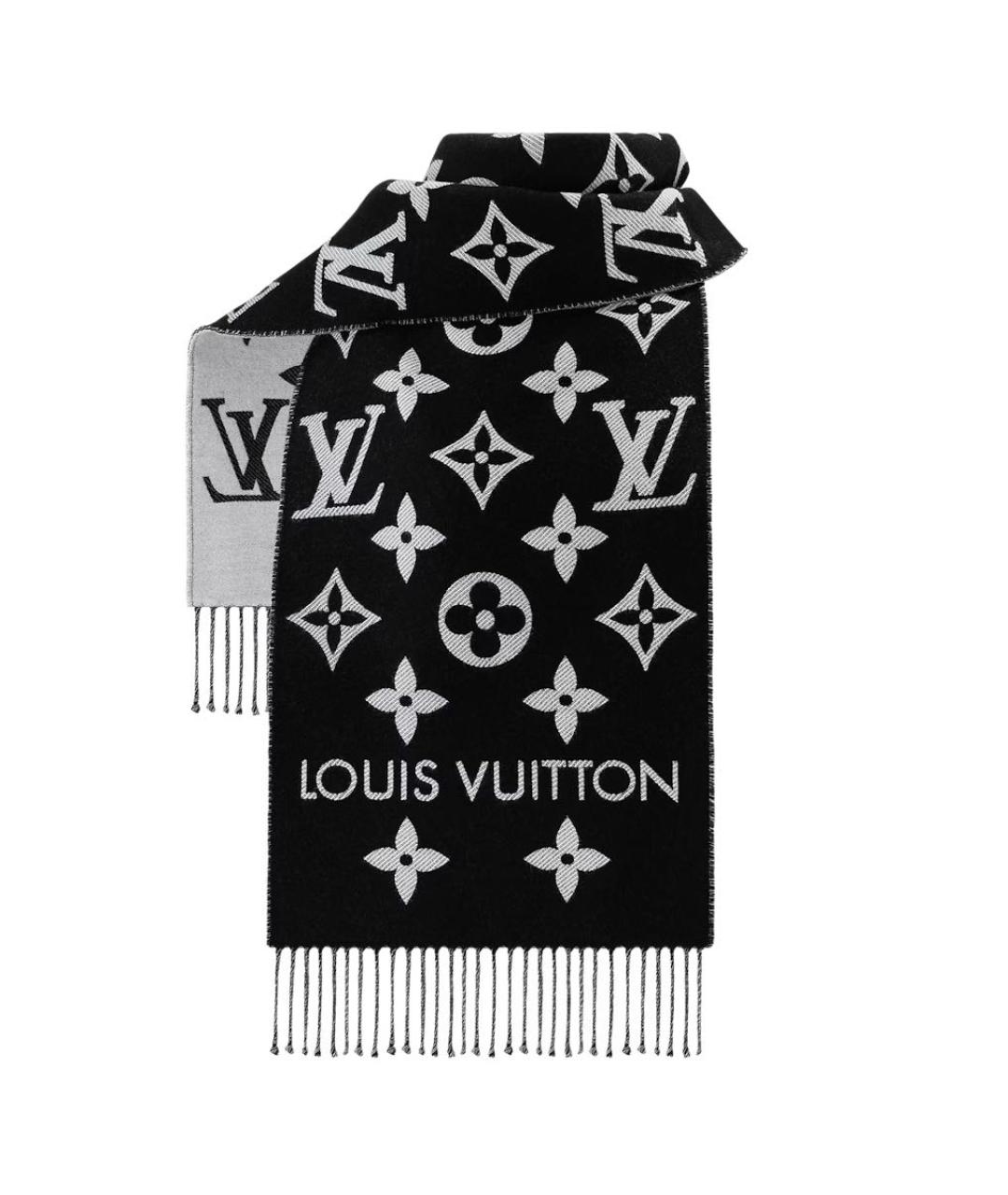 LOUIS VUITTON Мульти шерстяной шарф, фото 3