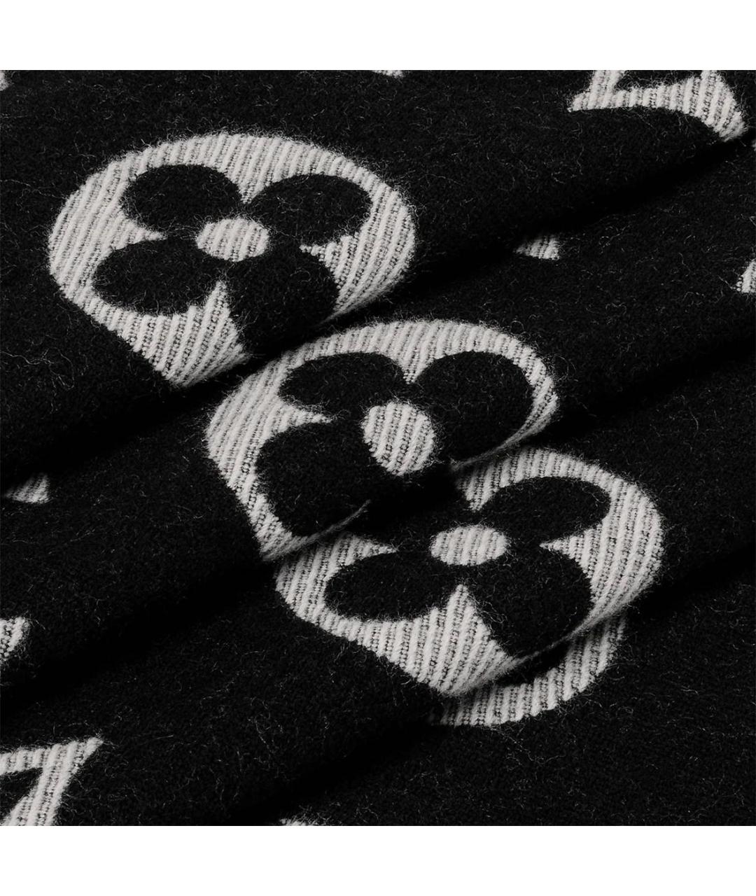 LOUIS VUITTON Мульти шерстяной шарф, фото 4